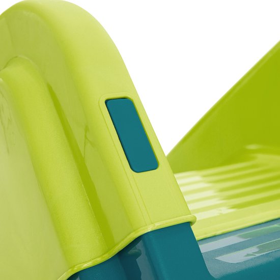 Palplay glijbaan - opvouwbaar 1,2 m - lemon/blauw
