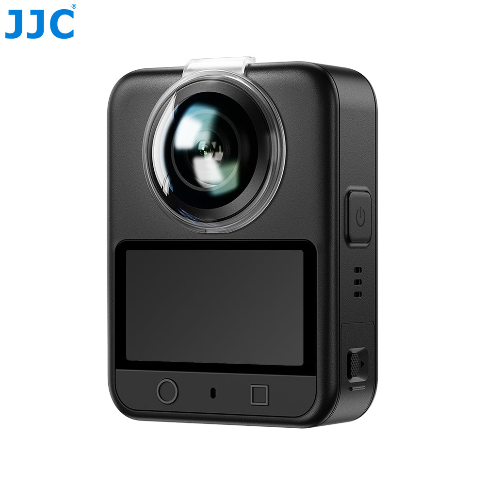 JJC Lensbeschermer voor DJI Osmo 360 en Osmo 360 II - Set van 2 - 95-98% Lichtdoorlaat - Antireflectie en Waterafstotend - Transparant