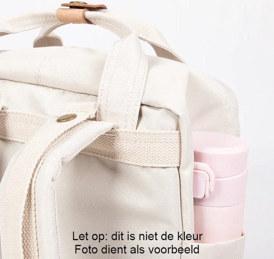 Doughnut laptoprugzak / Rugtas / Schooltas - 14 inch - Macaroon Reborn - Denim