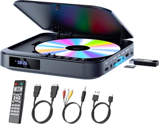 Mini DVD Speler met HDMI - 1080P Full HD