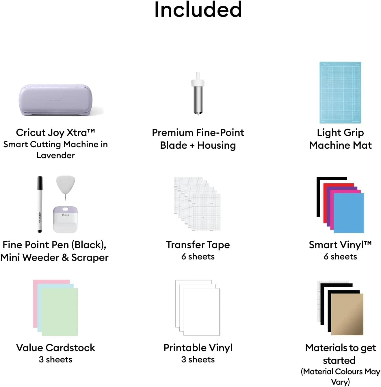 Cricut Joy Xtra Basics Bundle - Lavender