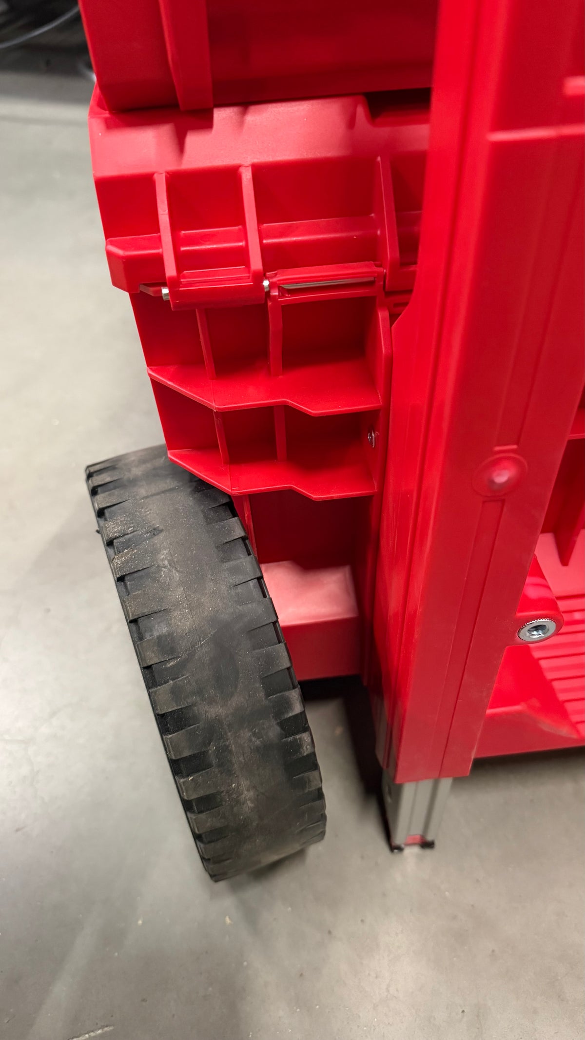 Qbrick System PRIME Set 1 RED Ultra HD – Modulaire Gereedschapswagen met Toolbox 150 en 250 Vario – 3-Delig