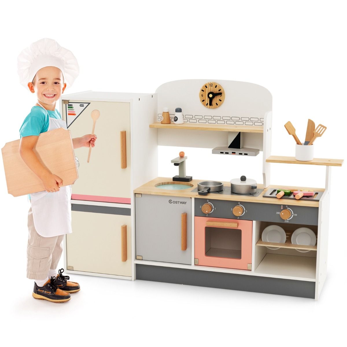 Coast Speelkeuken voor kinderen - Incl. Accessoires - 90 x 24 x 65 cm