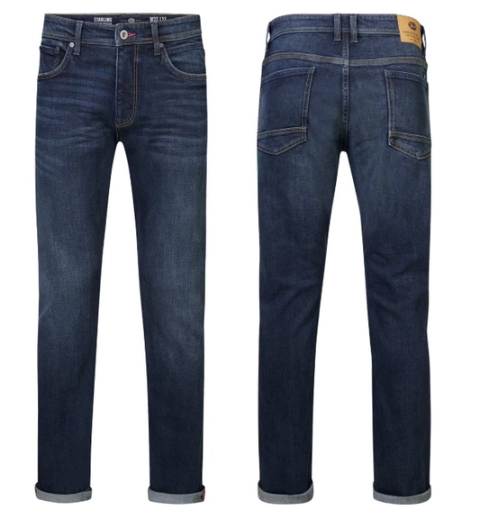 Petrol Industries Santiago Jeans Heren – W34 L34 – Kleur: Dark Used