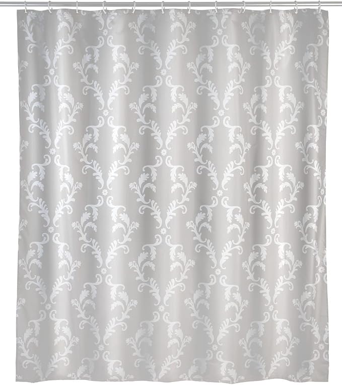 Wenko Baroque Douchegordijn Blauw - 180 x 200 cm - Anti-Schimmel