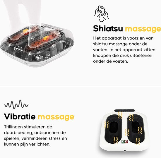 CALMENTA® - Bloedcirculatieapparaat - Voor Benen, Voeten en Rug - Voetmassage Apparaat Bloedsomloop - Beentrainer - Trilplaat - Massage apparaat - Neuropathie - Bloedcirculatie apparaat
