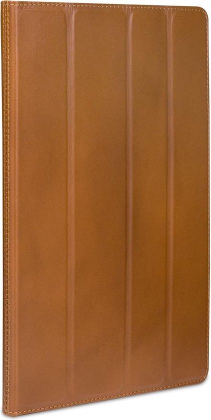 dbramante1928 iPad Air 10.5 2019 Bookcase Hoes – Echt Leer – Cognac – Luxe Beschermhoes