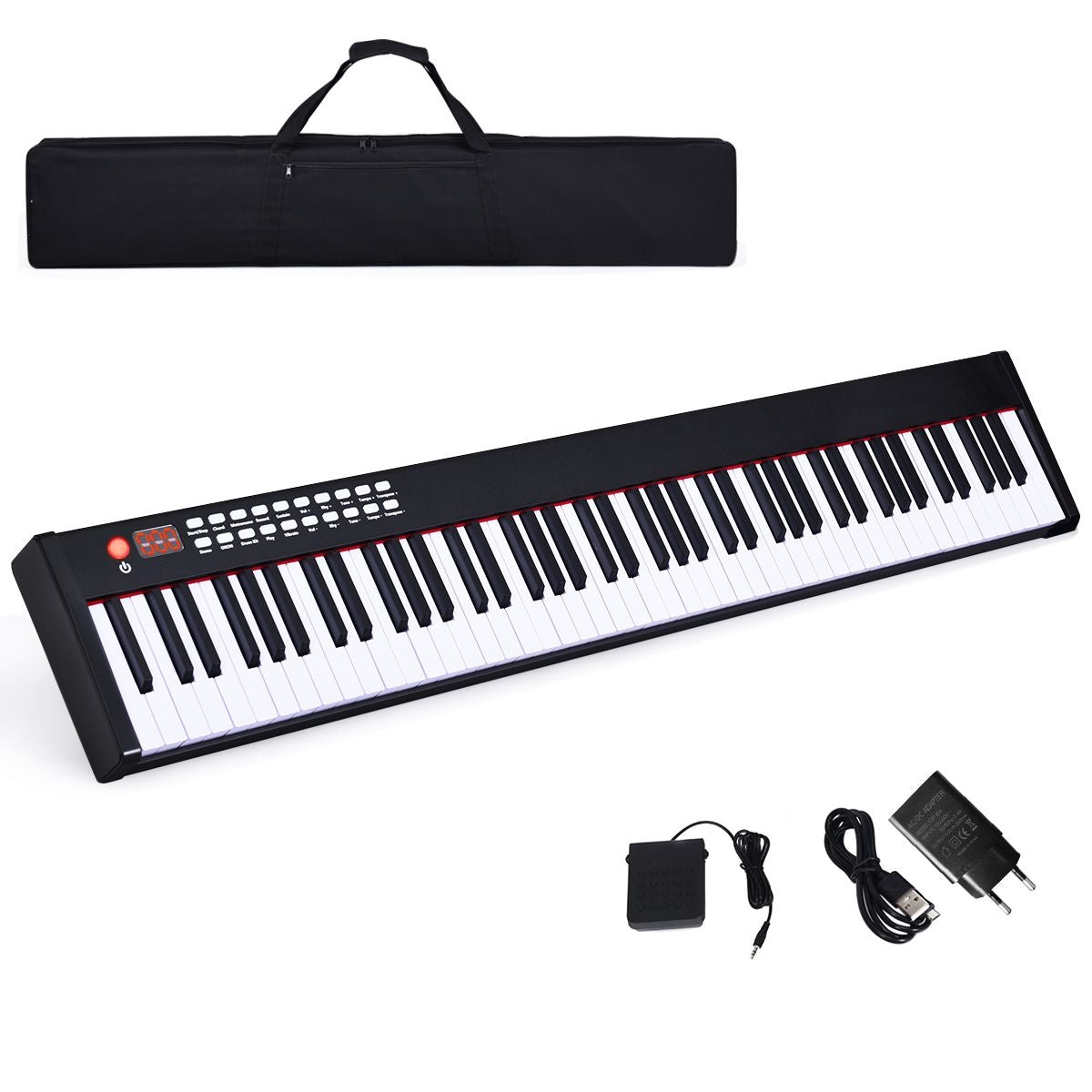 Coast Keyboard met Opbergtas - 88 Toetsen