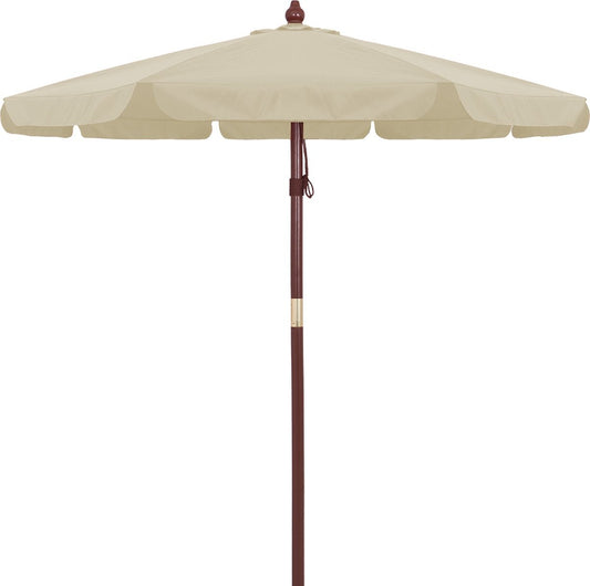 Kingsleeve Parasol 330cm - Waterafstotend UV Bescherming 50+ - Crème