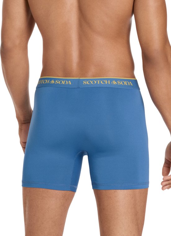 Scotch & Soda Active Stretch Boxershort – Heren – 3-pack – Performance Fit – Multi Maat S