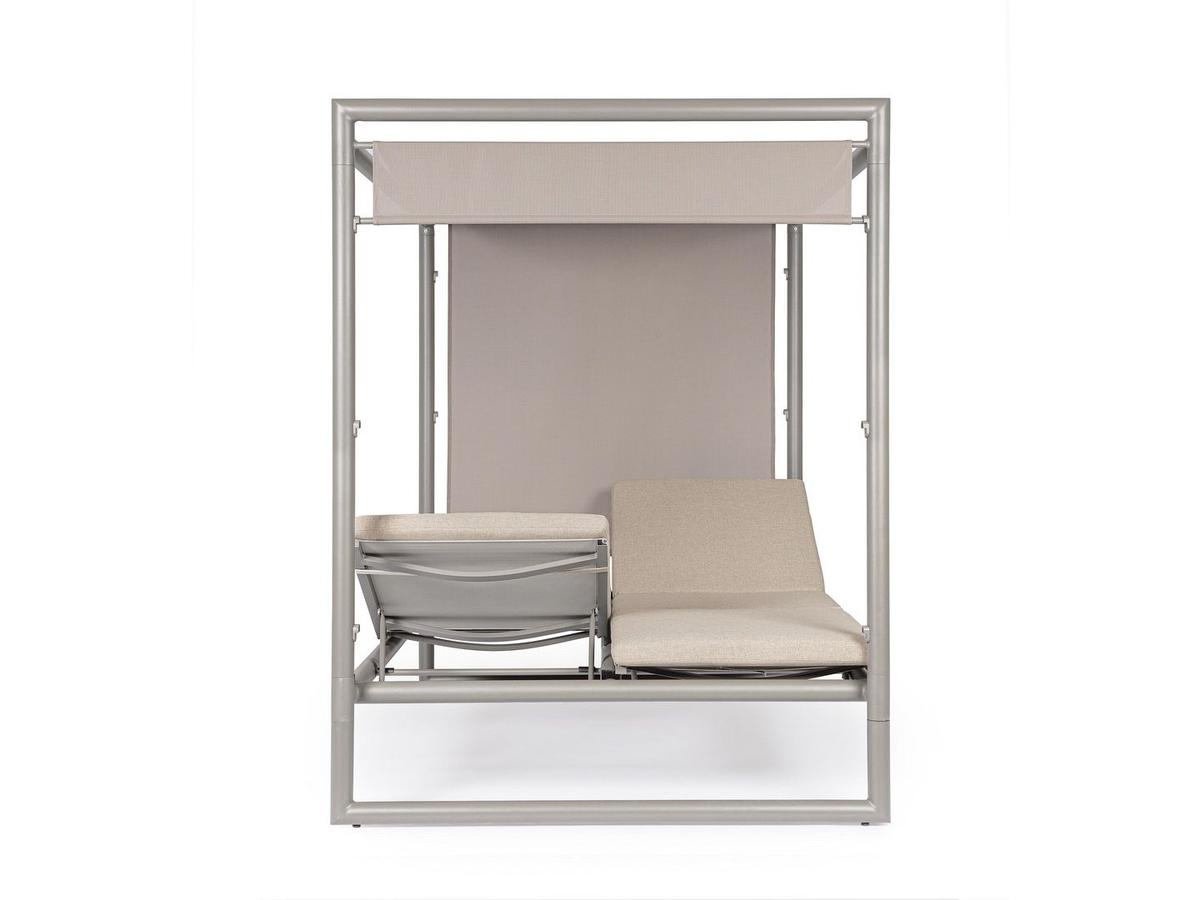 Bizzotto Konnor Rastin Daybed - Elegant Design - 200 x 90 cm - Naturel Hout