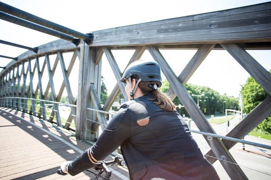 Polisport E-city Speed Pedelec Fietshelm - L ( 59 t/m 61 cm ) Geschikt voor Snorfiets - Zwart
