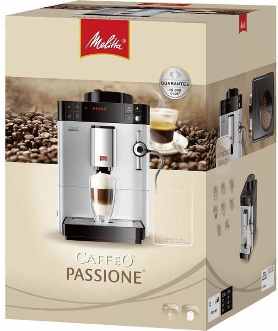 Melitta Caffeo Passione F54/0-100 - Espressomachine - Zilver
