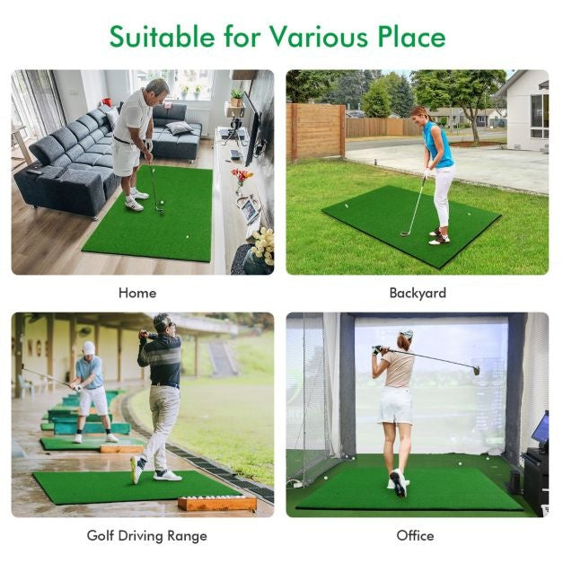 Coast Golf Afslagmat - Standaard - Echt Gevoel Golf Oefenmat - Golf Putting Mat - 1,5 m x 1 m
