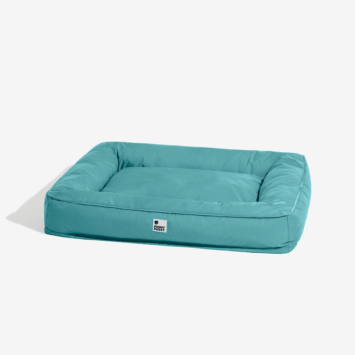 FUNNYFUZZY Orthopedisch Hondenbed - L - 75 x 58 x 13 cm - Donkergroen - Waterbestendig