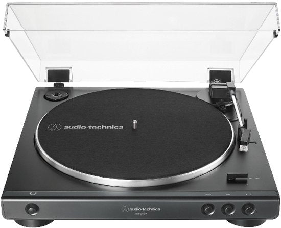 Audio-Technica AT-LP60XUSB Draaitafel met riemaandrijving Grijs, Metallic