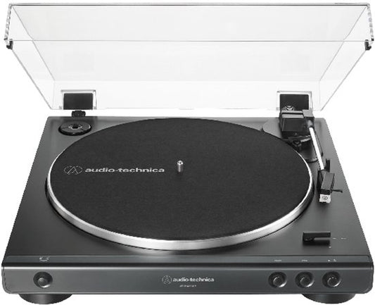 Audio-Technica AT-LP60XUSB Draaitafel met riemaandrijving Grijs, Metallic