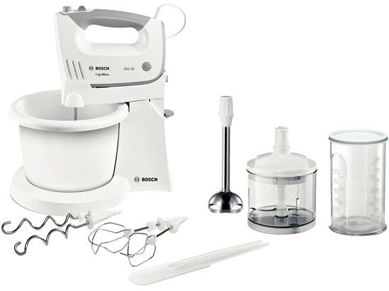 Bosch MFQ36490 Staande Mixer - 450W - Wit - 74x208x154mm
