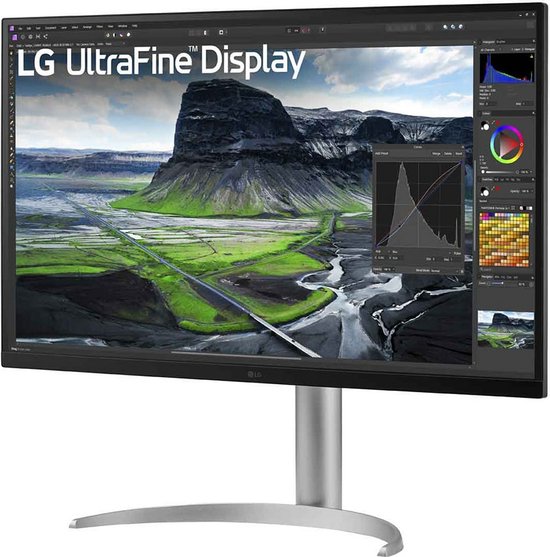 LG UltraFine 32UQ850V-W - 4K IPS Zwart Monitor - USB-C 90w - 32 inch
