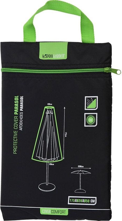 Home Essentials - Afdekhoes voor Parasol Zwart