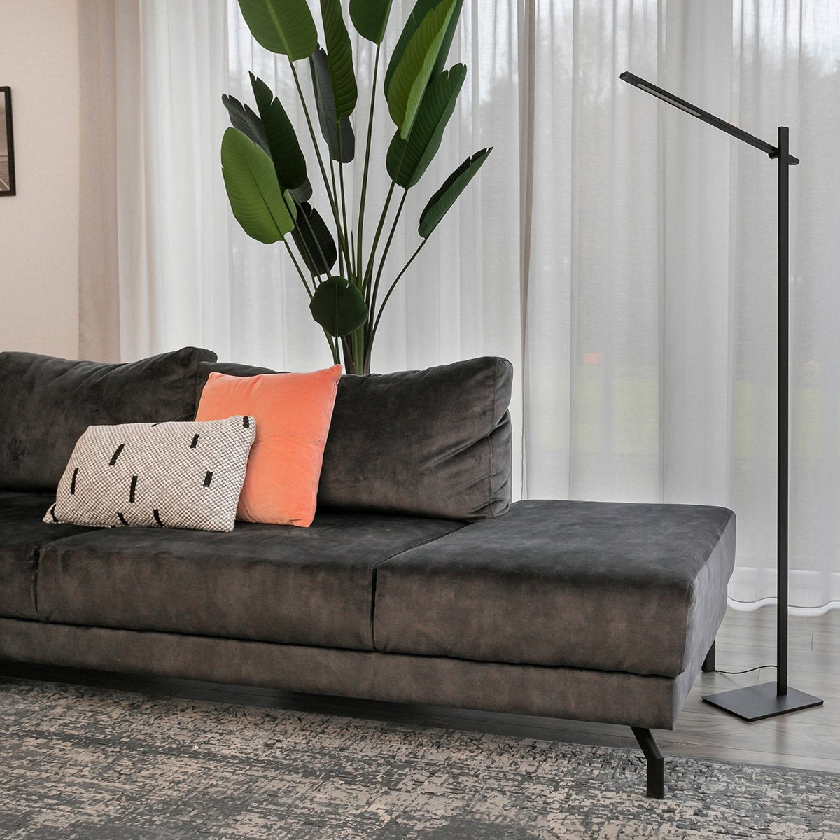 Vloerlamp Mexlite Stekk - Zwart