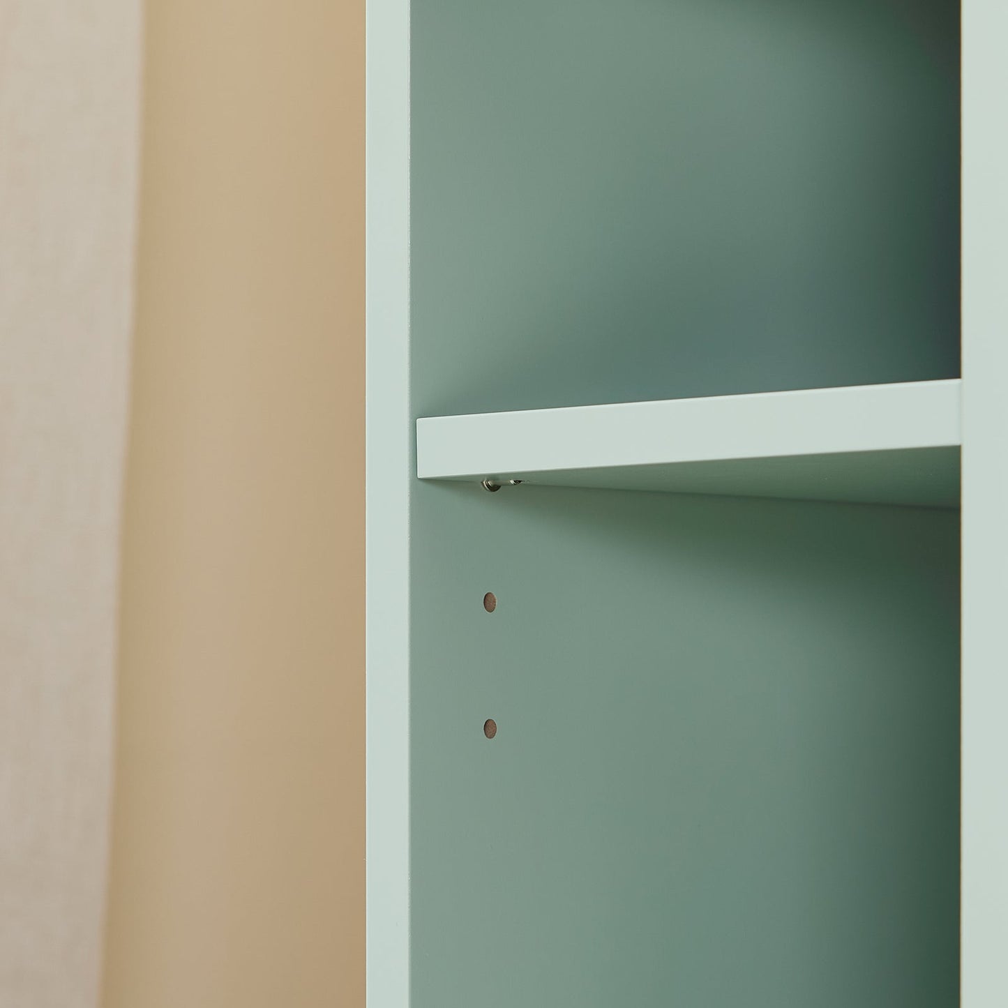 SoBuy FBT111-GR Nachtkastje Groen 20x35x60 cm – Compacte Bijzettafel met Lade