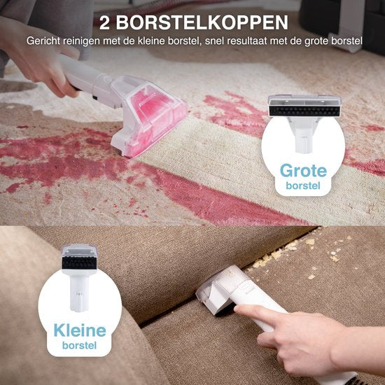 Swiftvein Vortex Tapijtreiniger - Vlekkenreiniger - Bank Reiniger, Meubelreiniger en Zetelreiniger