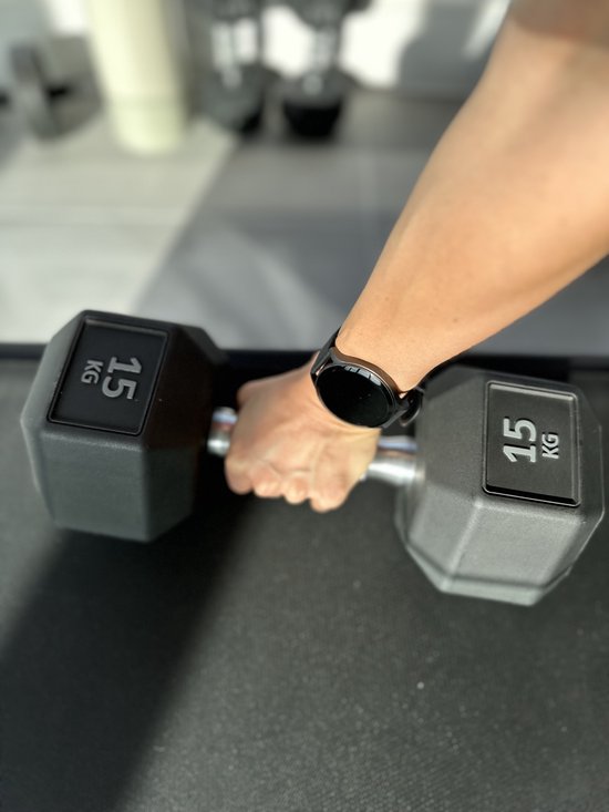 FITAGE Sporthorloge met GPS - Smartwatch Stappenteller Horloge - Activity Tracker - Smartwatches Heren, Dames & Kinderen - Zwart