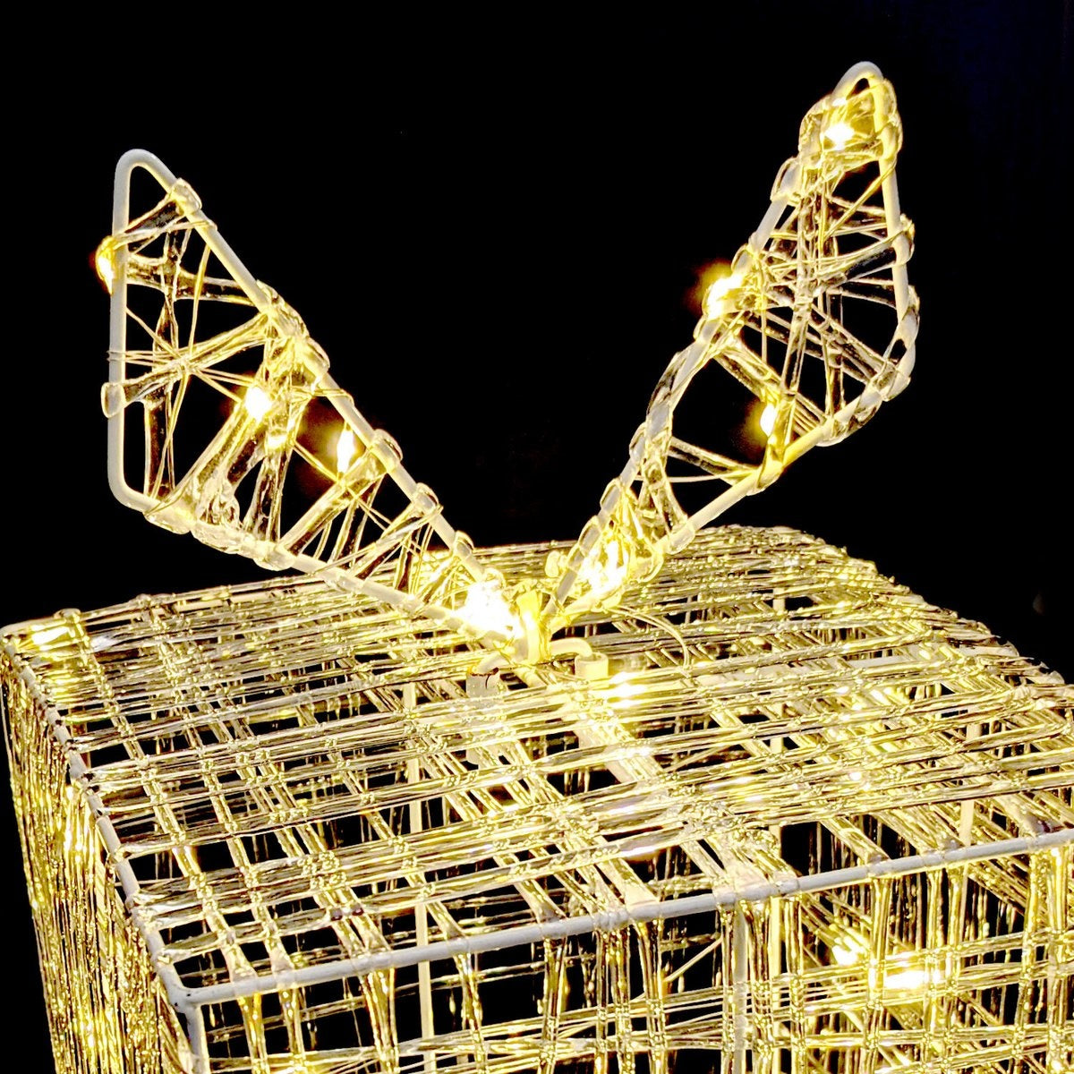 Nampook - 3 Geschenkdozen met kerstverlichting - 90 LEDs en timer