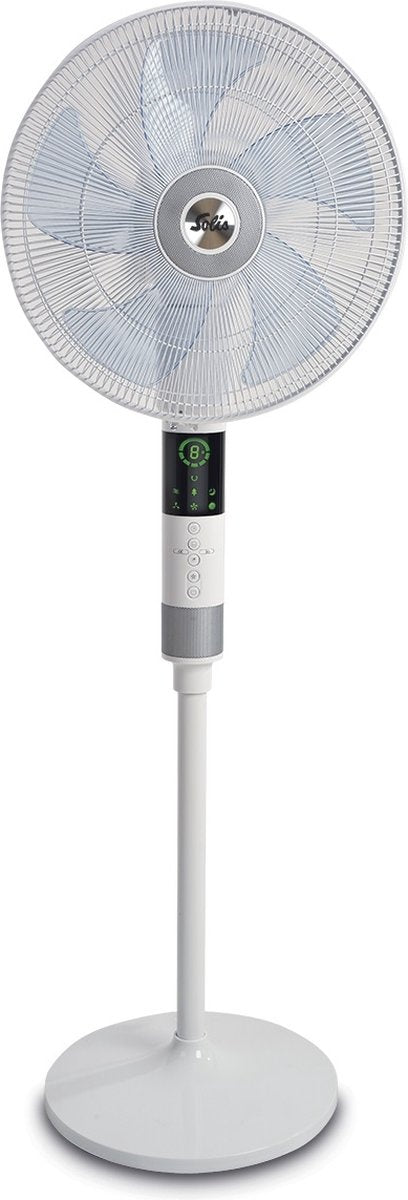 Solis Breeze 360 Statiefventilator - Oscillerend - Afstandsbediening - Timer - 46x40x140cm - Wit