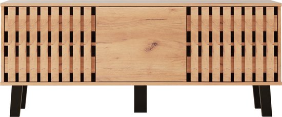 VDD Home - TV meubel - TV kast - Zwevend TV meubel - Hout - 130 x 53 x 40 cm - Staand of hangend