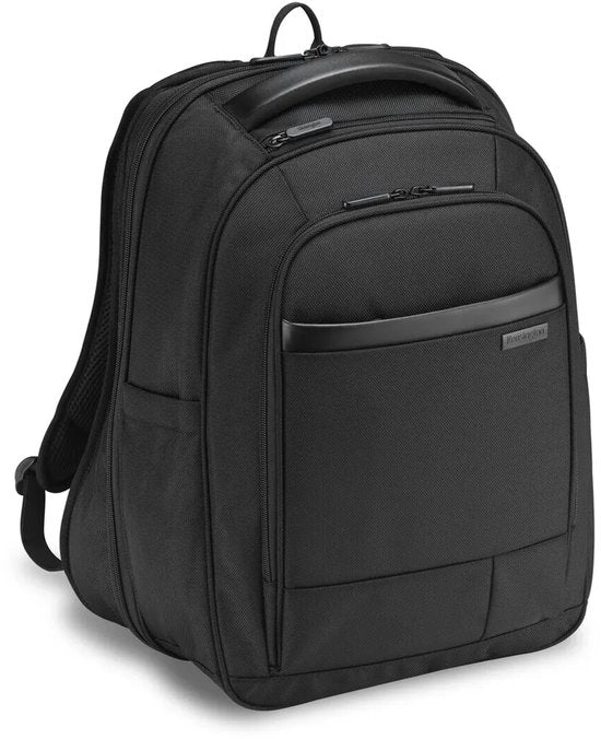 Kensington Contour™ 2.0 15.6" Rugzak - Duurzaam, Waterafstotend Materiaal - Ergonomisch - Zwart