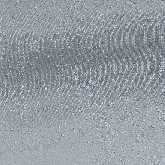 SoBuy Weerbestendig dekzeil voor fietsgarage/gereedschapsschuur, uv-bescherming, regenbescherming, outdoorzeil voor tuin, terras, zilver, 120 x 176 x 163 cm, SDA11-SIL