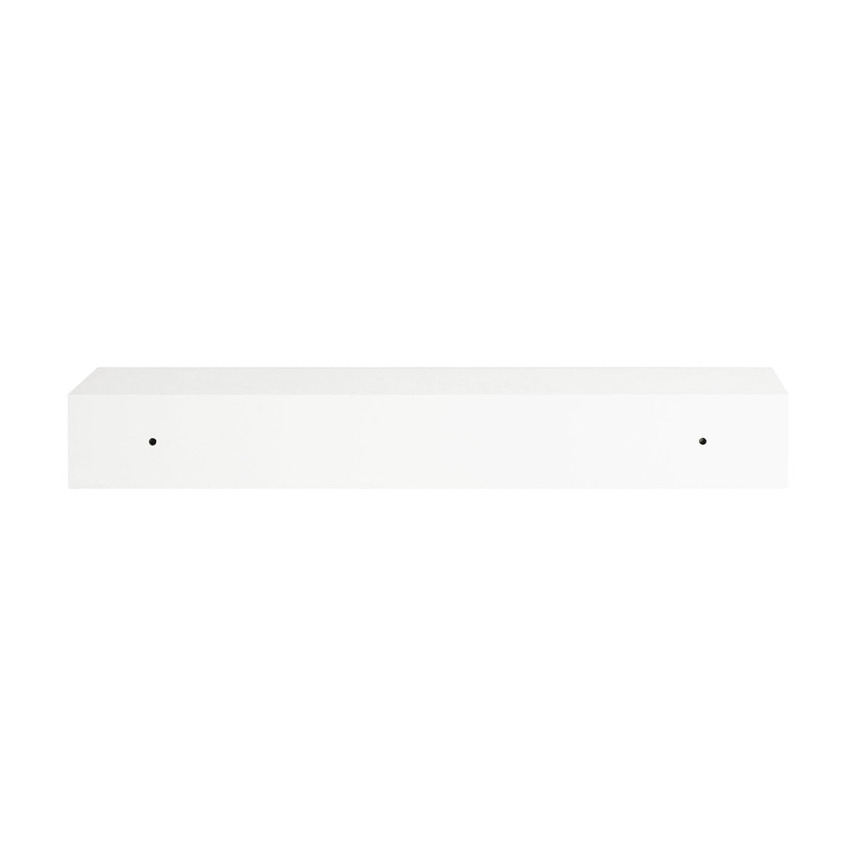 SoBuy Wandplank met 1 Lade - Max 5. kg - 60 x 25 x 8 cm - Wit/ Bruin