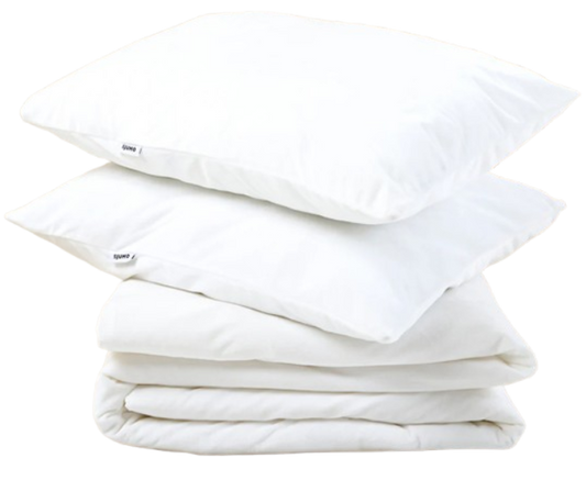 Sjumo Silky Smooth Dekbedovertrek – Fresh White – 140 x 220 cm