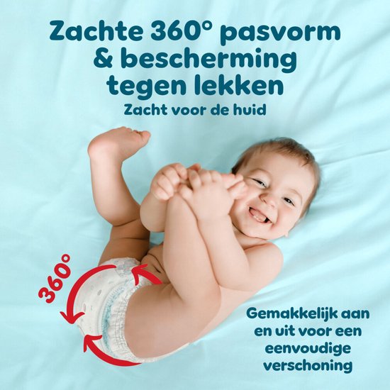 Pampers Premium Protection Pants Maat 4, 168 Luierbroekjes, 9kg-15kg