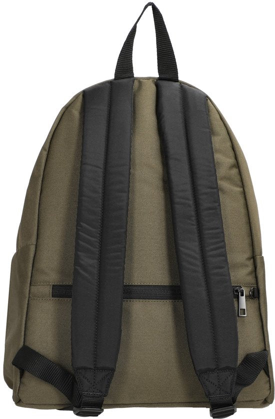 LACOSTE vrije tijd rugzak rugzak met laptopvak Rugzak met patch Ivy Green kaki