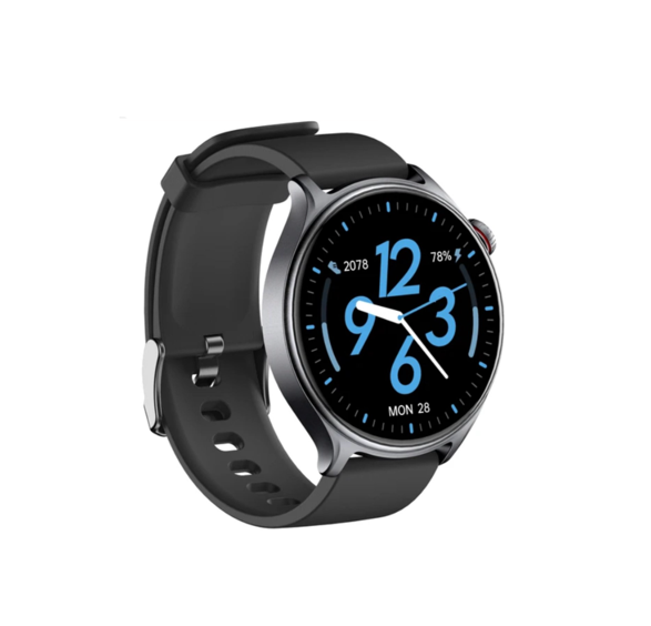 Vlectro Smartwatch R01.0 Ronde Bluetooth Smartwatch - 1,46 inch - HD - Zwart