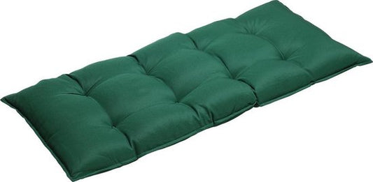 Bankkussen 110x45x8cm Viscose Binnen Buitenkussen Tuinkussen Zitkussen Groen