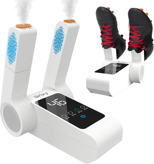 Brixy Schoenendroger & Schoenverfrisser - Ozone - Droogfunctie - Schoendroger Fresh - Shoe Dryer - Wit