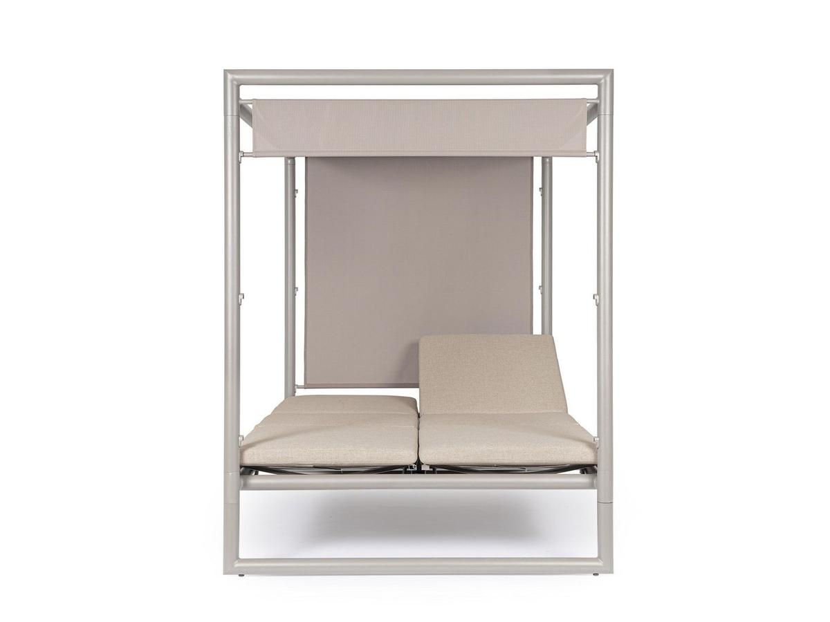 Bizzotto Konnor Rastin Daybed - Elegant Design - 200 x 90 cm - Naturel Hout