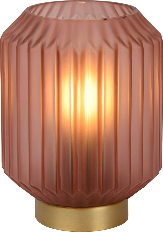 Lucide SUENO - Tafellamp - Ø 13 cm - 1xE14 - Roze