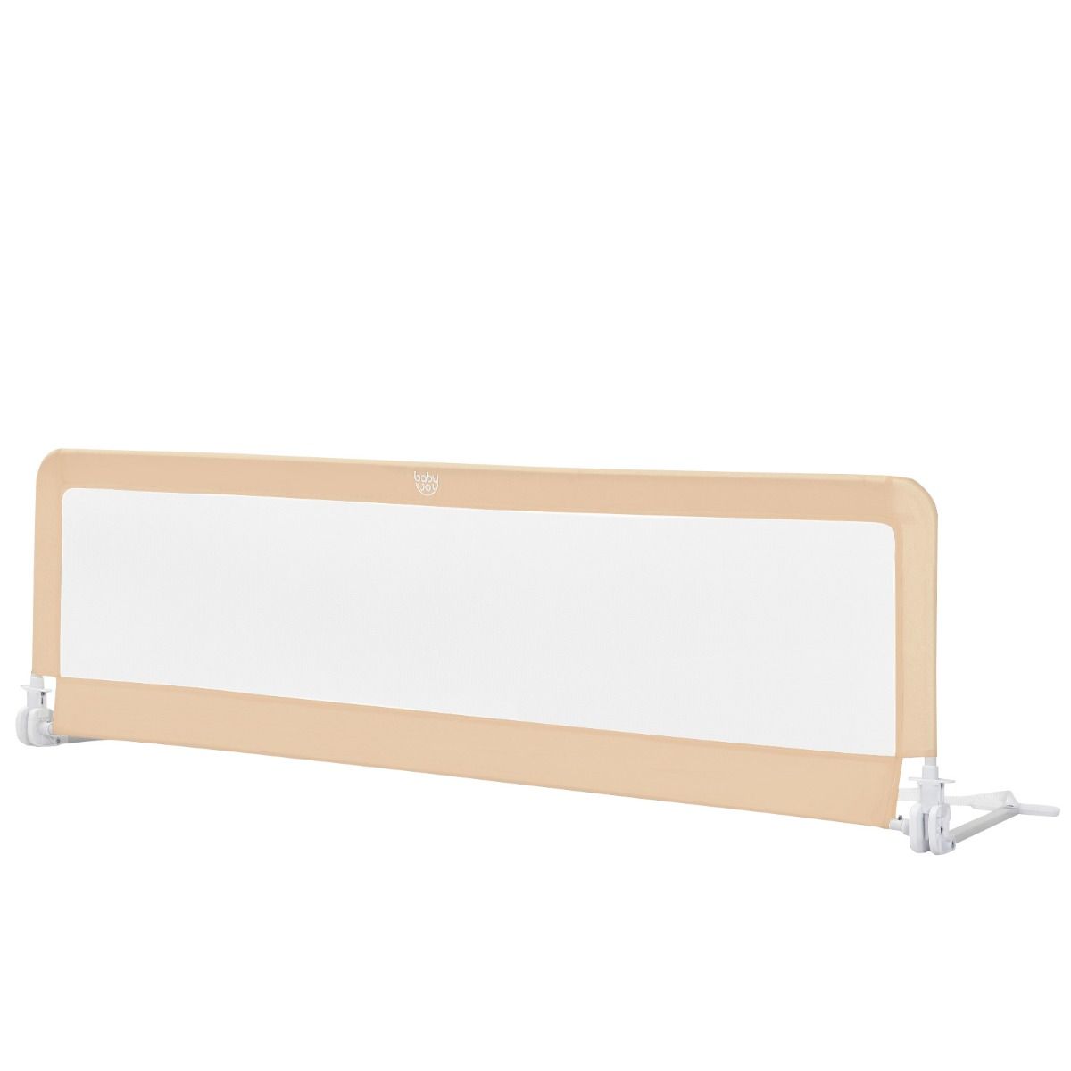 Coast Bedhekje Inklapbaar - 180 cm x 56 cm - Beige - Veiligheidsbedrail voor Peuters en Kinderen