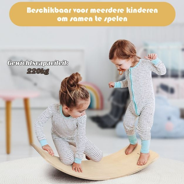 Coast Balansbord voor Kinderen - Hout - 90 x 39 x 19.5 cm