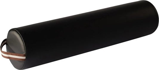 ZenGrowth® Massagetafel Knierol Rond – Zwart – 66 cm x 15 cm – Rolkussen – Kniekussen – Handige ritssluiting – Comfortabel - Hygiënisch