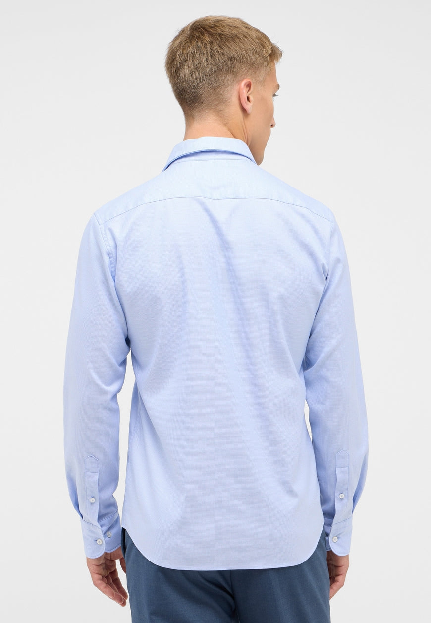 Seidensticker Group - SLIM FIT Shirt - light blue structured - Maat 38
