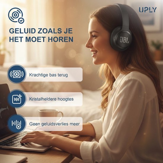 Set Oorkussens voor JBL Koptelefoon – Compatibel met Tune 770NC/770/760NC/T760NC/750BTNC/760BTNC/720BT/720/710BT/700BT/700BTNC/750BT