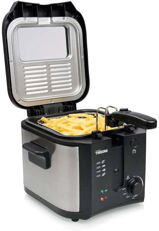 Tristar Frituurpan 2.5 liter - FR-6878 - Friteuse 1600W - Inklapbaar handvat - Zwart