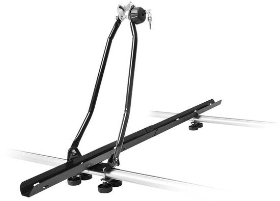 Twinny Load Dakfietsdrager – 1 Fiets – Stevige Frameklem – Universele Dakdrager Pasvorm