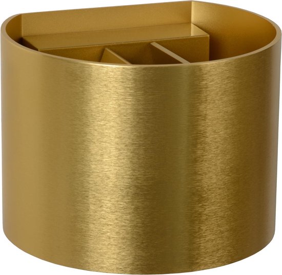 Lucide XIO - Wandlamp - LED Dimbaar - G9 - 1x3,5W 2700K - Verstelbare stralingshoek - Mat Goud / Messing